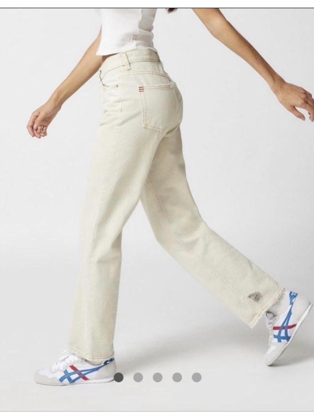 NWOT BDG urban outfitters cowgirl jean off white sz 25